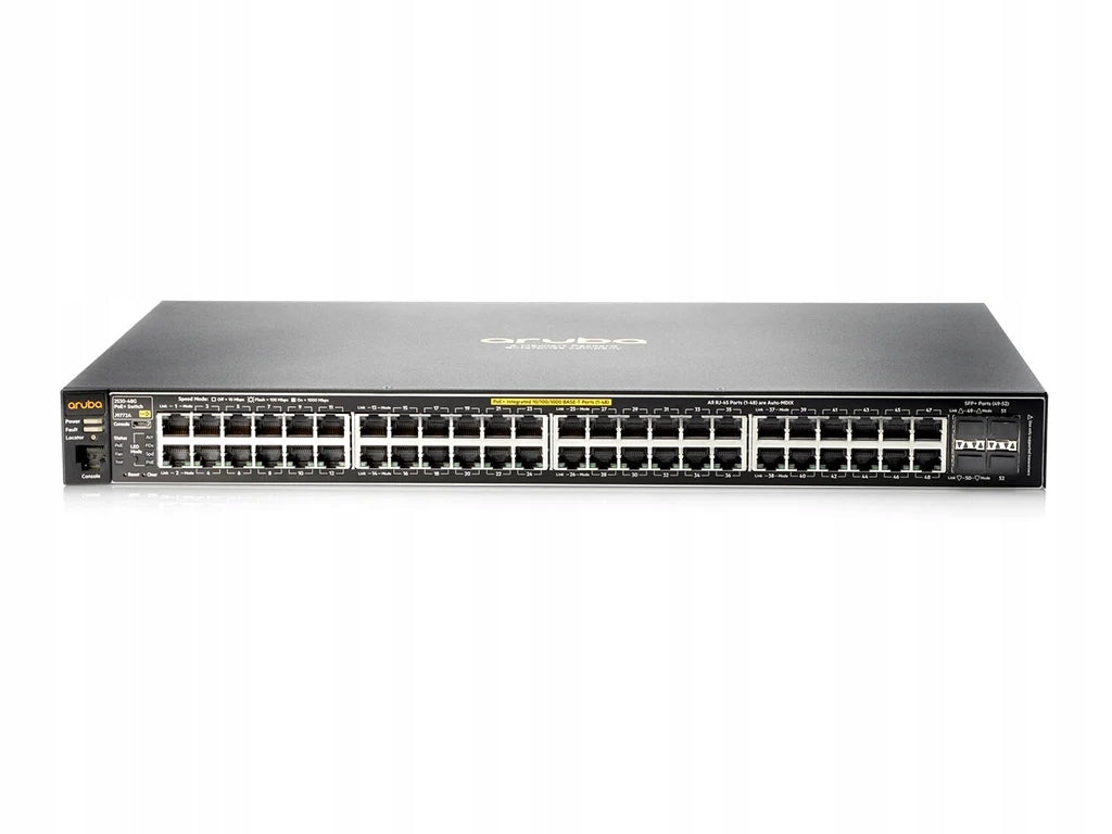 HPE Aruba Networking 2530 48 PoE+ Managed L2 Fast Ethernet (10/100)