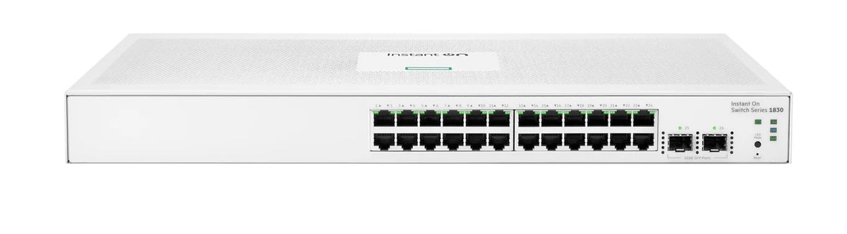 HPE Aruba Networking Instant On 24-Port Gigabit Switch with 2 SFP Ports 1...
