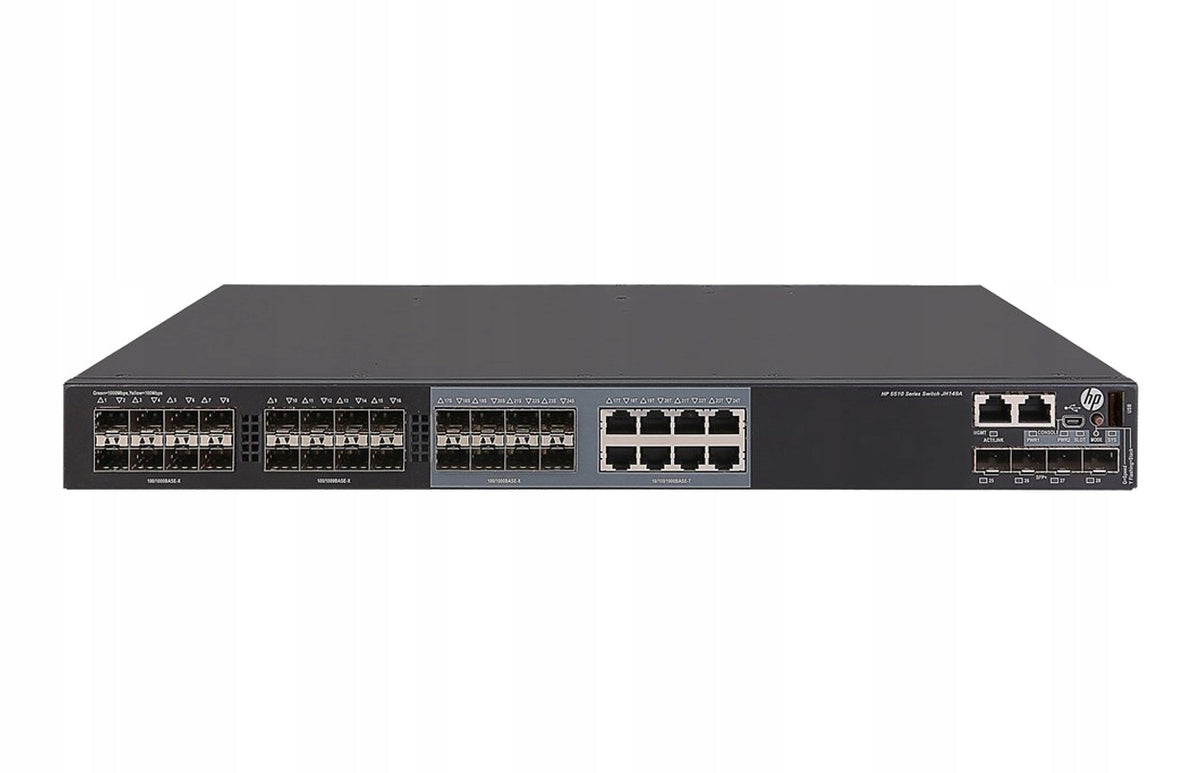 HPE FlexNetwork 5510 24G SFP 4SFP+ HI 1-slot Switch