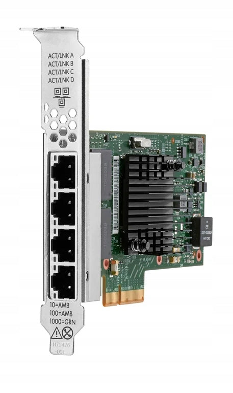 HPE Intel I350-T4 Ethernet 1Gb 4-Port BASE-T Adapter for Internal 1 ...