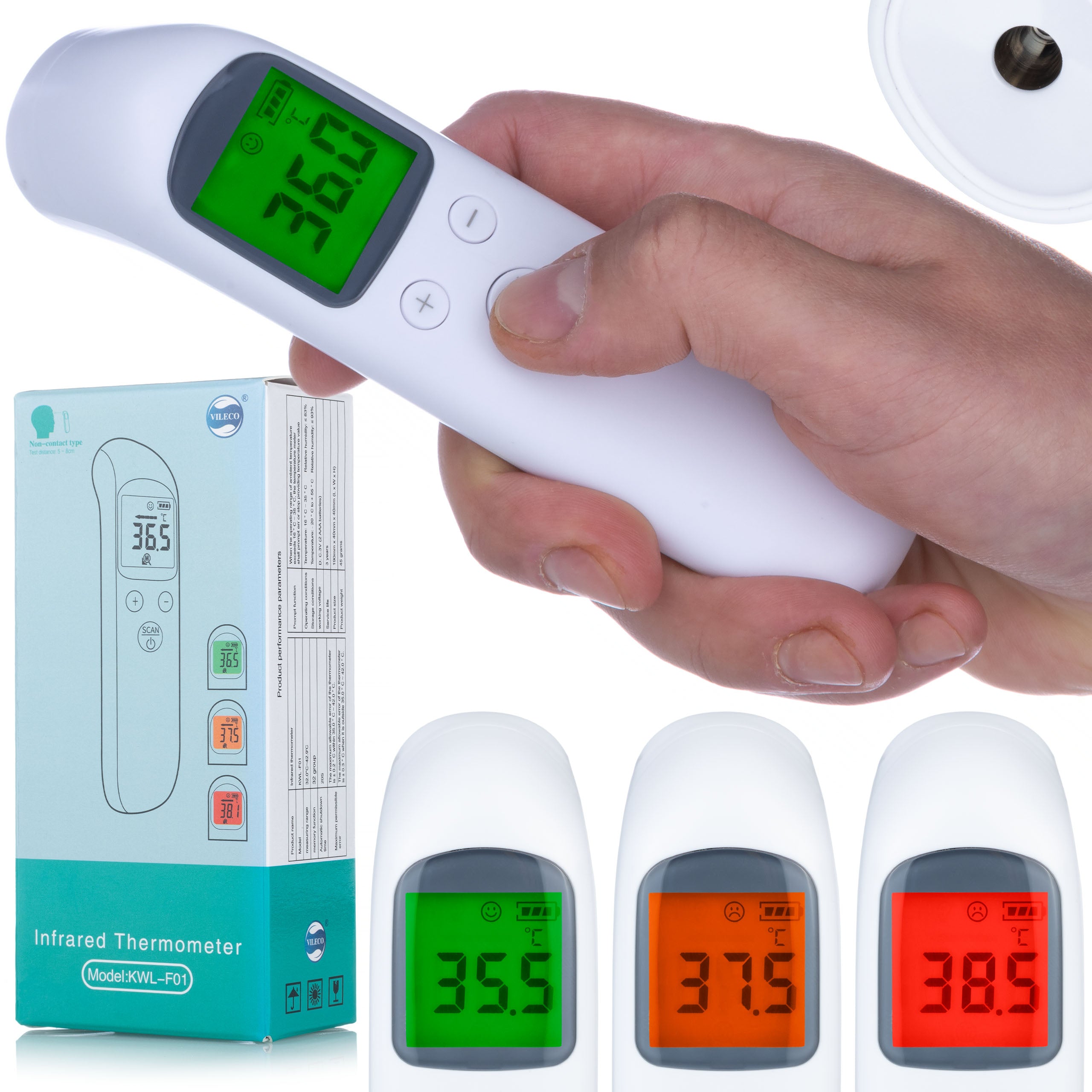 HQ INFRARED NON-CONTACT MEDICAL THERMOMETER