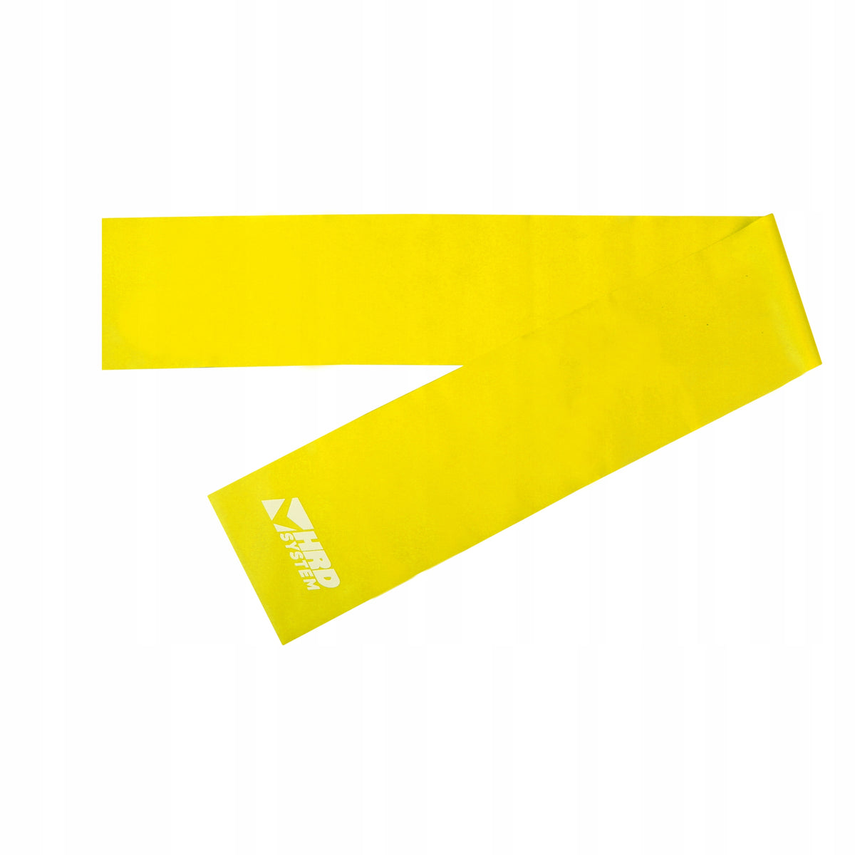 HRD SYSTEM RESISTANCE RUBBER FOR EXERCISE AEROBIC 120cm x 15cm x 0.35mm YELLOW