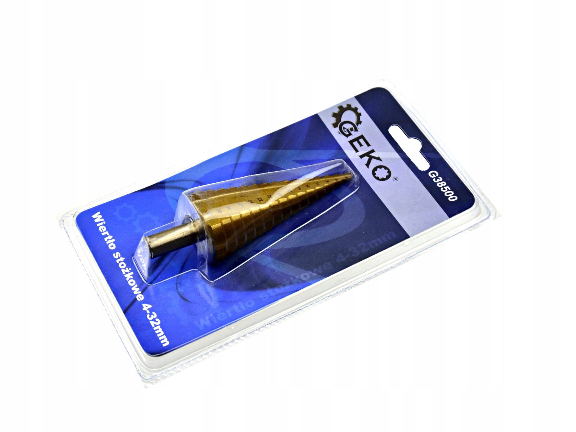 HSS TiN 4-32mm GEKO G38500 Tapered Drill Bit Drill bit type conical