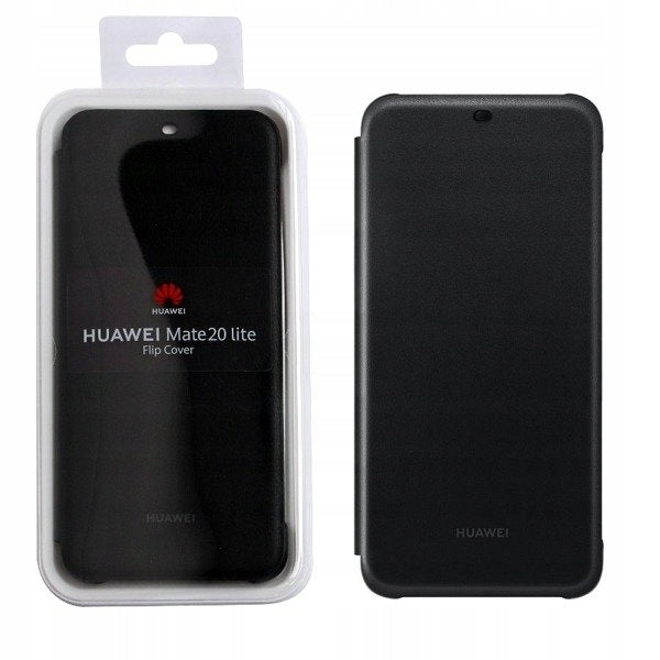 HUAWEI MATE 20 LITE BRIEFTASCHENABDECKUNG SCHWARZ 