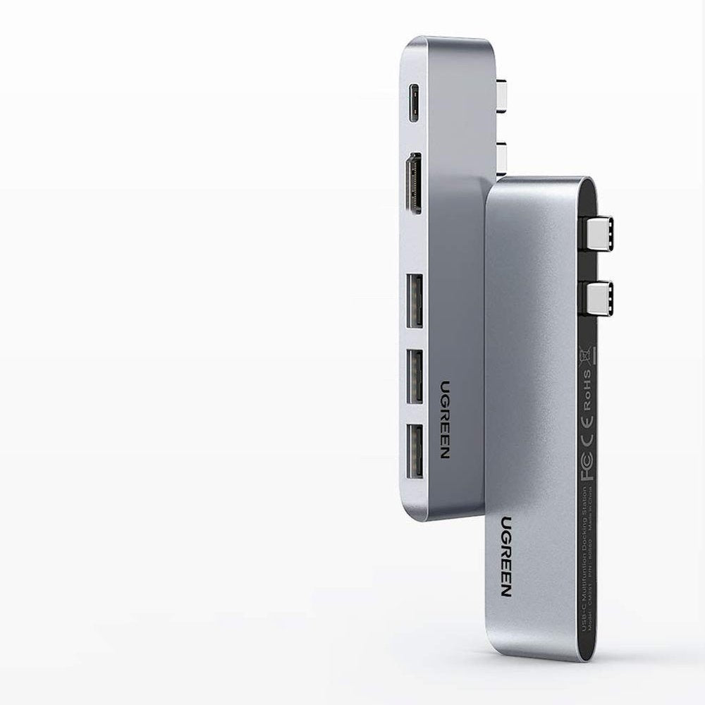 HUB ADAPTER UGREEN 2XUSB-C TO 3X USB 3.0 HDMI Manufacturer code 535447275