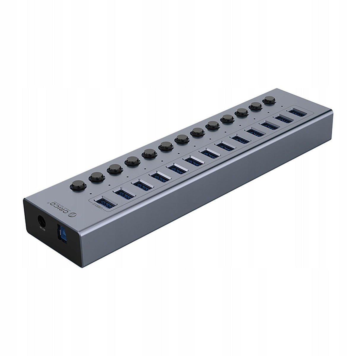HUB MULTIFUNCTIONAL ADAPATER 13in1 USB-A 3.0 WITH SWITCHES 12V 5A 60W ORICO Packaging status original