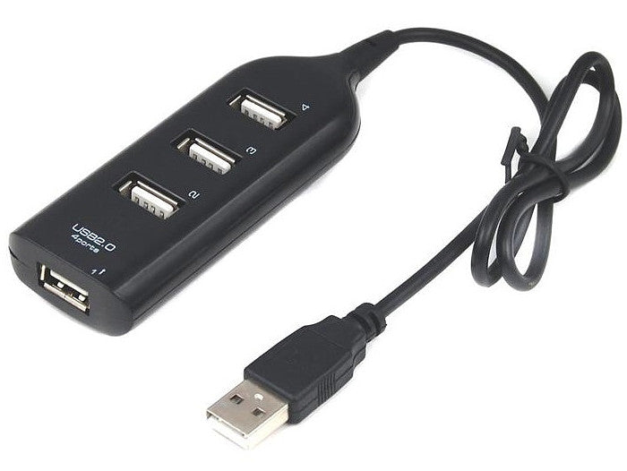 HUB SLIM 4 PORTS + USB 2.0 CABLE - a good choice!