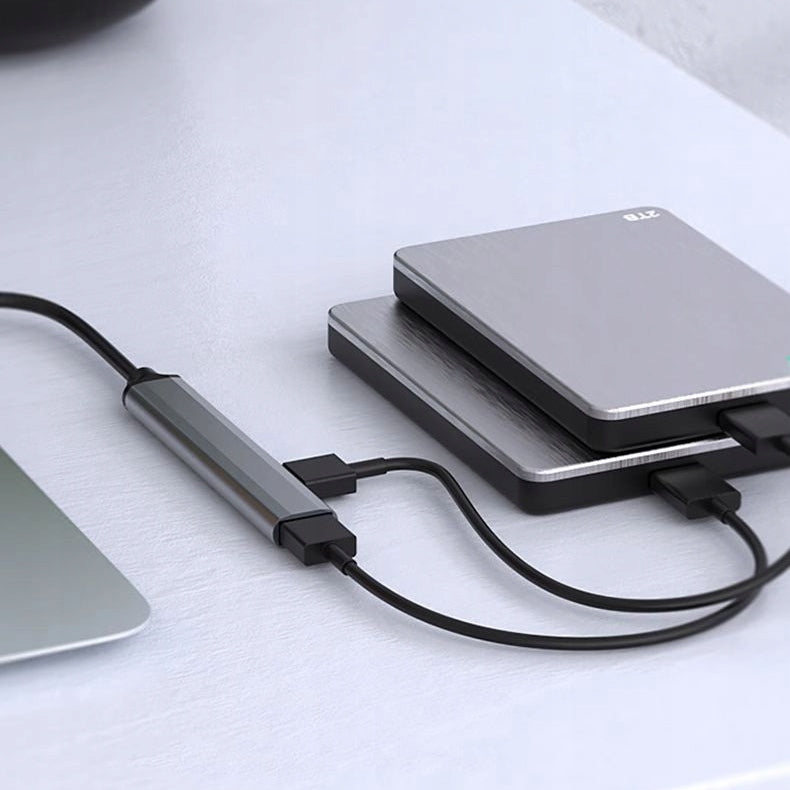 HUB SPLITTER ADAPTER USB-C TO 4x USB SPLITTER FOR PC MACBOOK LAPTOP Manufacturer code PH-EL-422