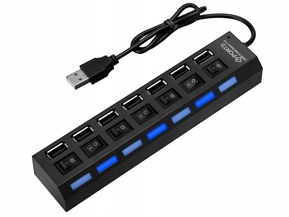 HUB USB 2.0 Splitter Switch USB 7 Ports (3009) Manufacturer code 66-387#