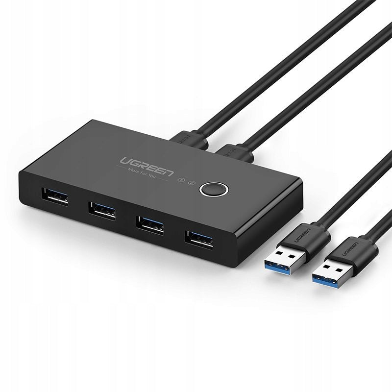 HUB USB 3.2 GEN 1 SWITCH FOR 2 COMPUTERS UGREENSWITCHBOX 4XUSB DIODE LE
