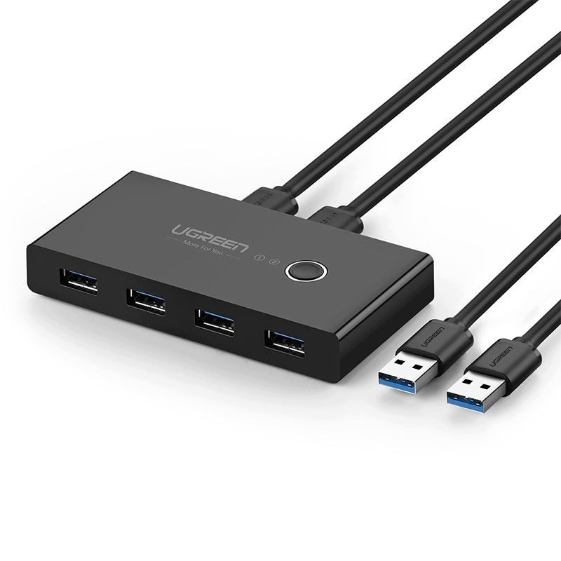 HUB USB 3.2 GEN 1 SWITCH FOR 2 COMPUTERS UGREENSWITCHBOX 4XUSB DIODE