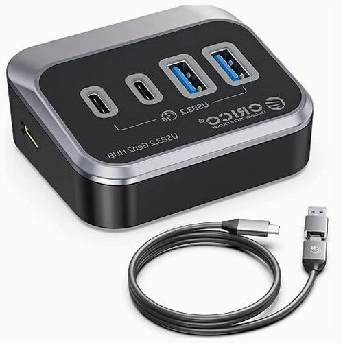 HUB USB 3.2 GEN2 HUB 4 PORTS COMPATIBLE MACBOOK IMAC for home