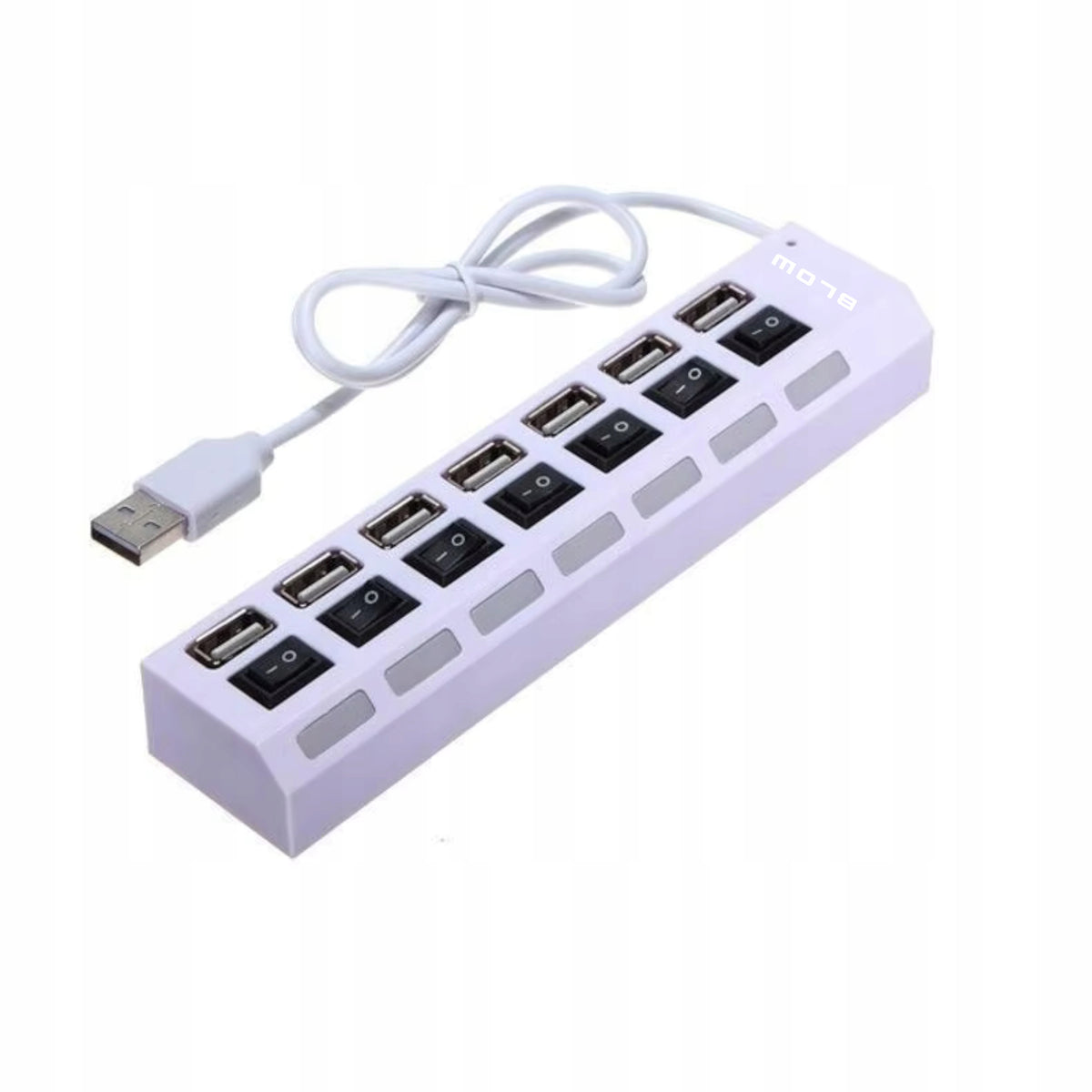 HUB USB 7 PORTS SPLITTER USB SWITCH BACKLIGHTING