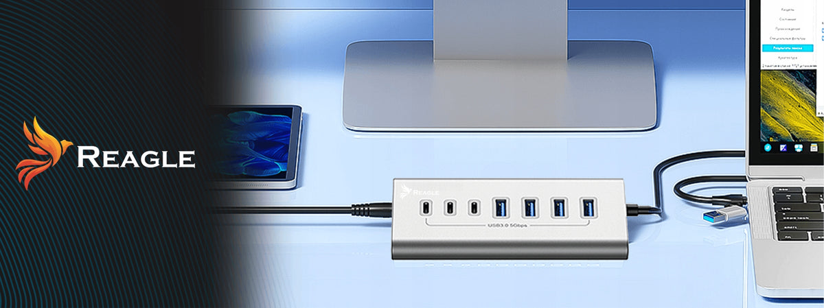 HUB USB ACTIVE 7 PORTS USB 3.2 SPLITTER 7in1 USB-C TO 36W R EAN (GTIN) 5905261353535