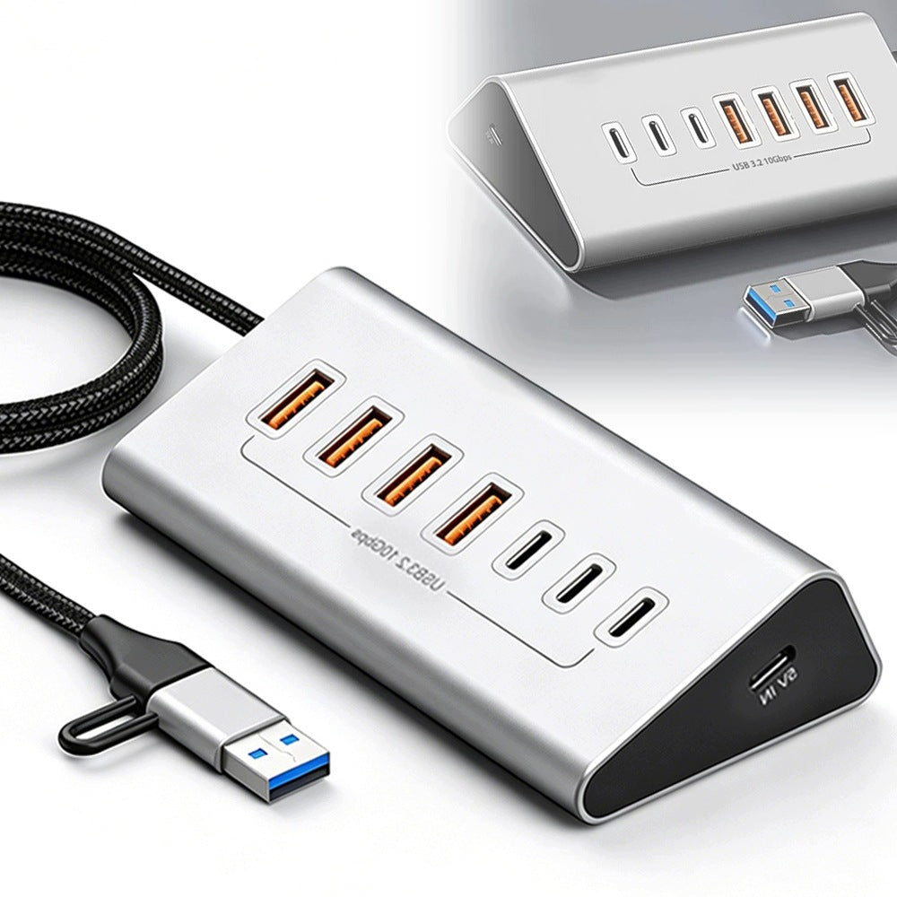 HUB USB ACTIVE 7 PORTS USB 3.2 SPLITTER 7in1