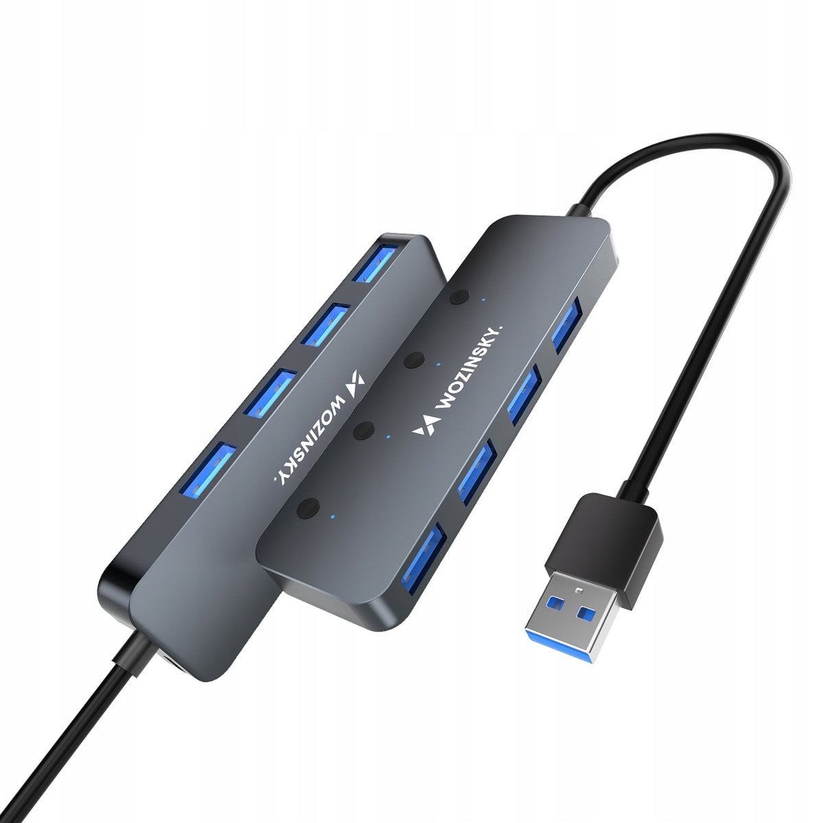 HUB USB ADAPTER SPLITTER ADAPTER 4xUSB-A 5 Gbps WITH SWITCHES Packaging status original