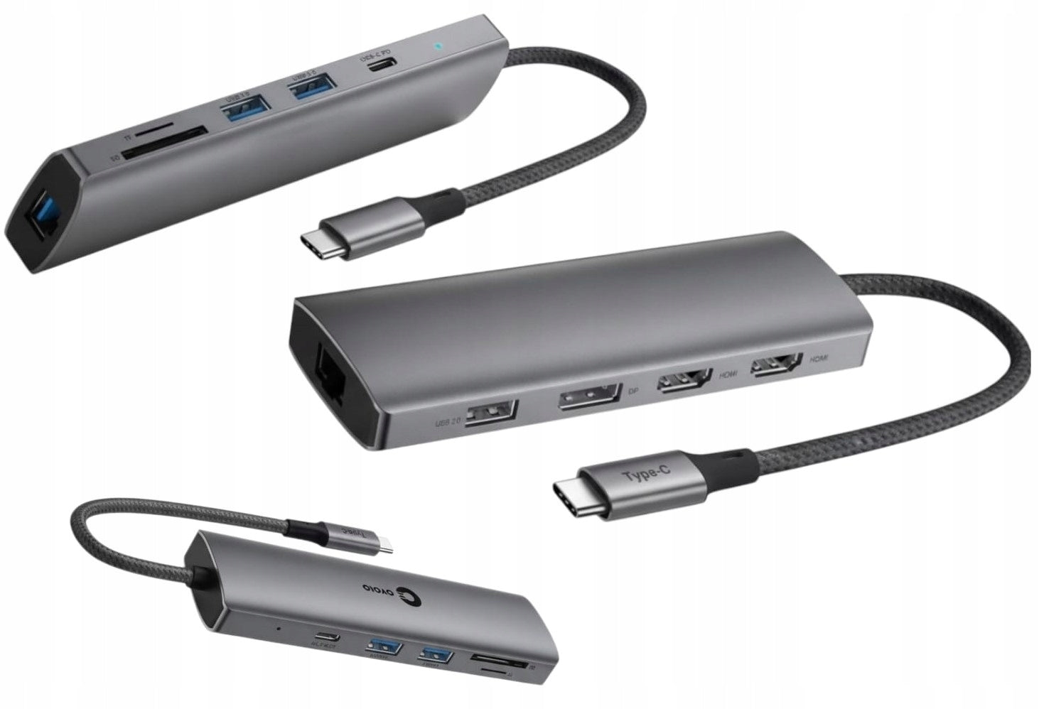 HUB USB-C 100W HP More Ports and Single Cable Charging 2 Monitors