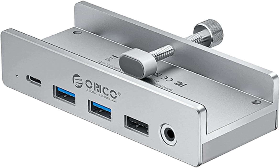 HUB USB-C 8W1 4K 60HZ HDMI PD 100W 3XUSB 3.2 RJ45