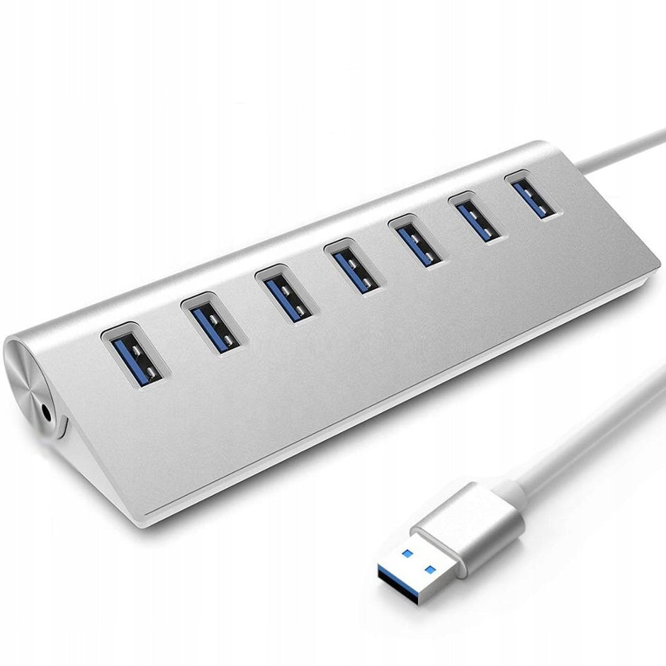 HUB USB SPLITTER PORT SPLITTER ACTIVE POWER FAST 7X USB 3.0