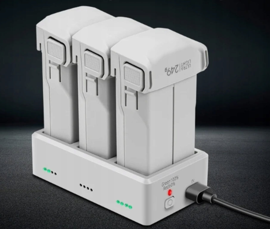HUB charger drone DJI Mini 3 / Mini 3 Pro / Mini 4 Pro 3-aku YX storage