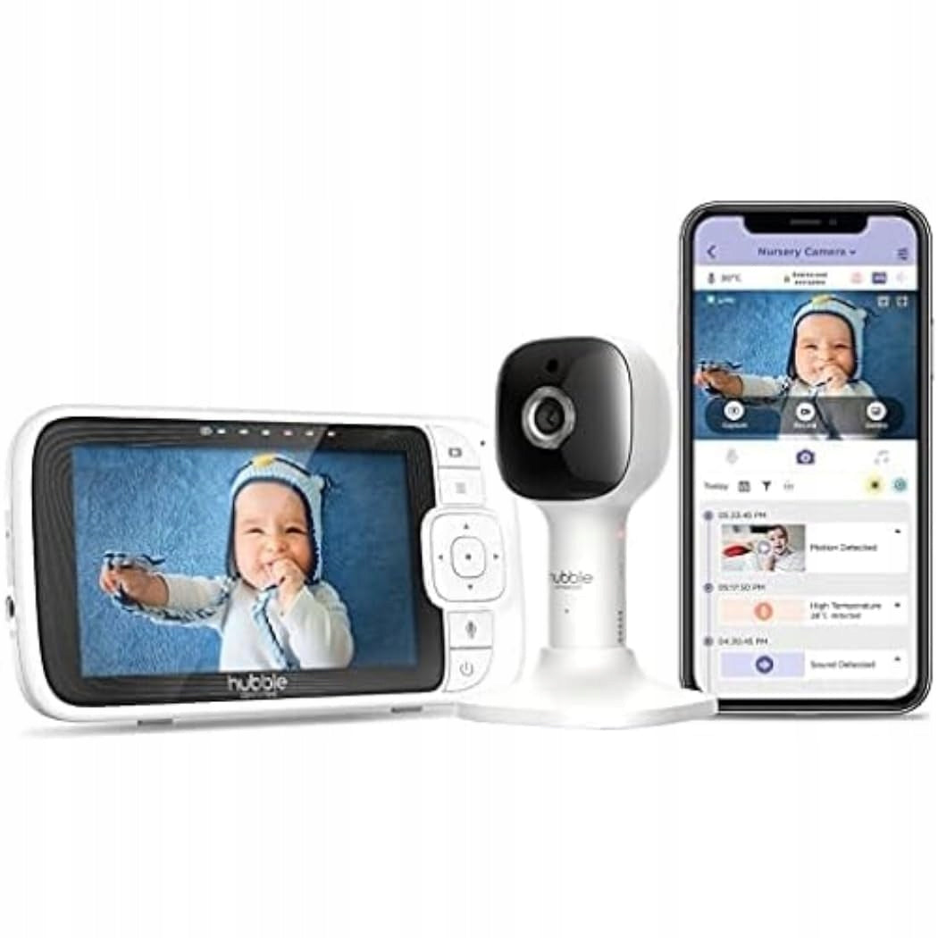 HUBBLE CONNECTED Children's Monitor 5 Inch Two Way Night Camera