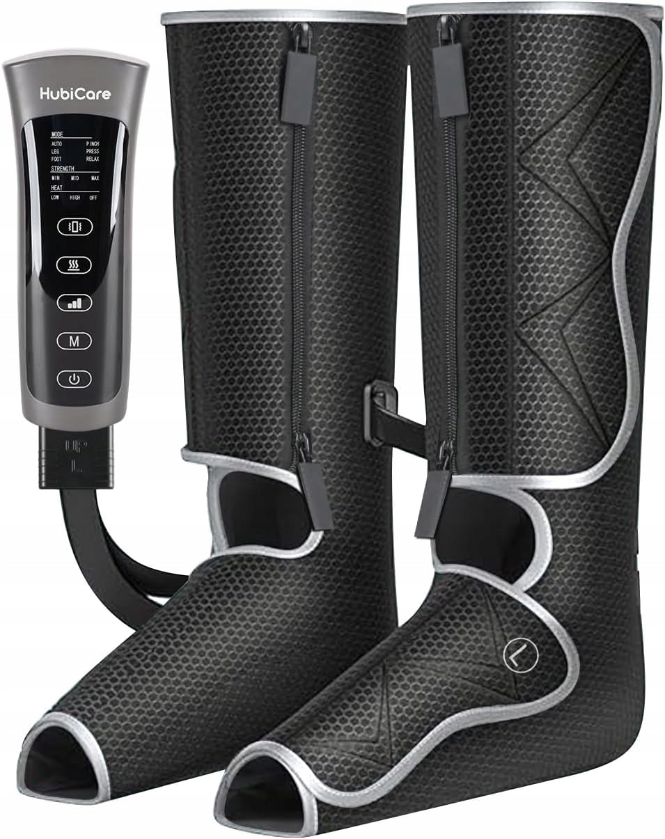 HUBICARE LEG MASSAGER WITH MANUAL CONTROLLER 3 INTENSITIES 2 MODES
