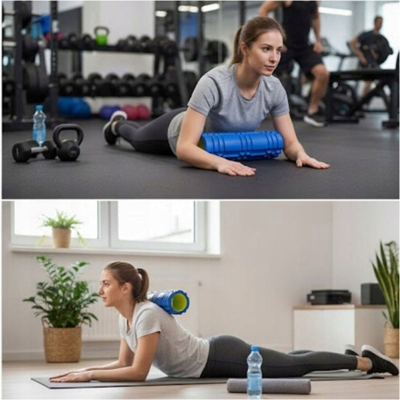 HUDORA roller for massage with projections roller muscle training roller Brand Hudora