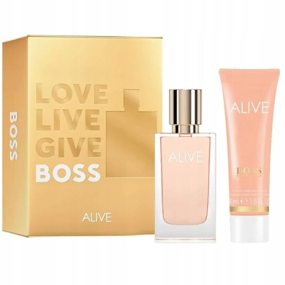 HUGO BOSS BOSS ALIVE - EAU DE PARFUM 30 ML+TELO Product weight with unit packaging 0.1 kg