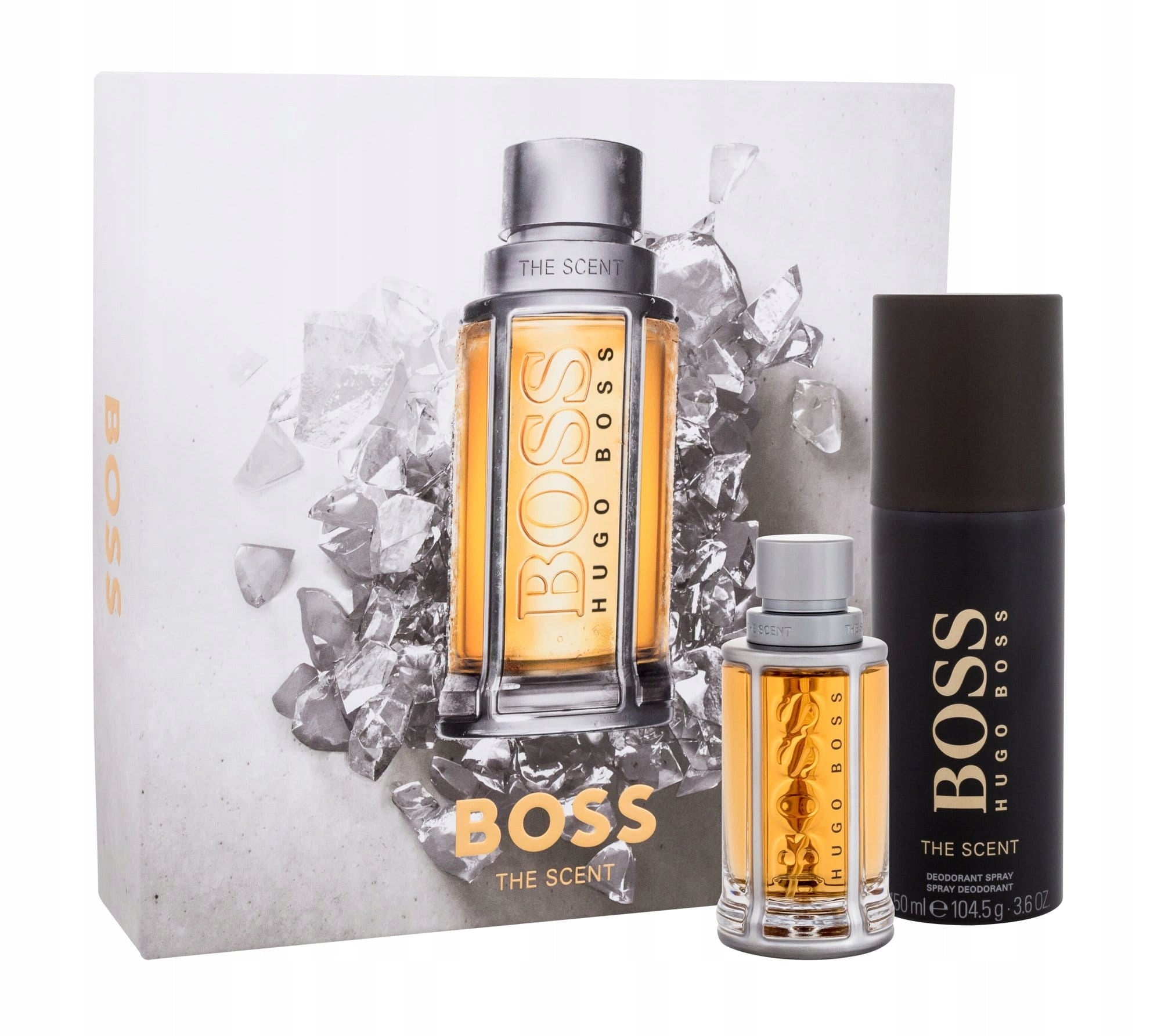 HUGO BOSS BOSS THE SCENT - EDT 50 ML + DEODORANT SPRAY Packaging status original