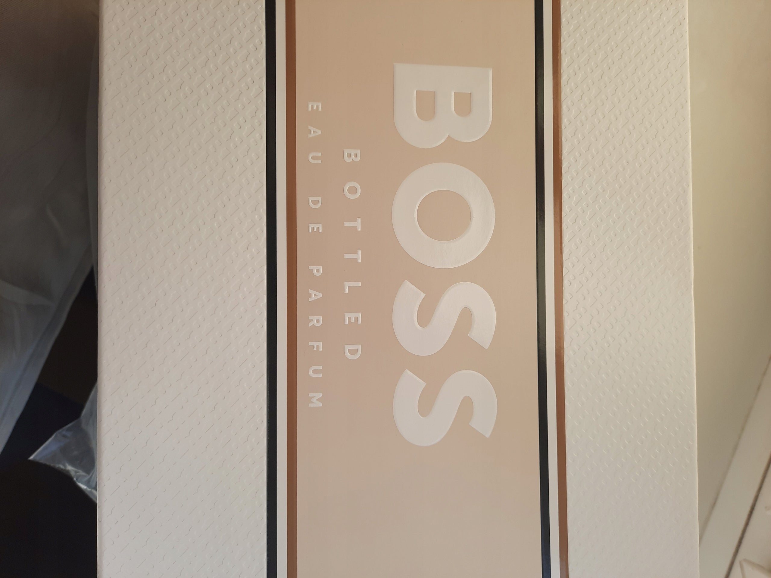 HUGO BOSS BOTTLED MEN SET OF 3 PCS. 100 ML EDP +100ML. SHOWER GEL DEO 75 ML Packaging status original
