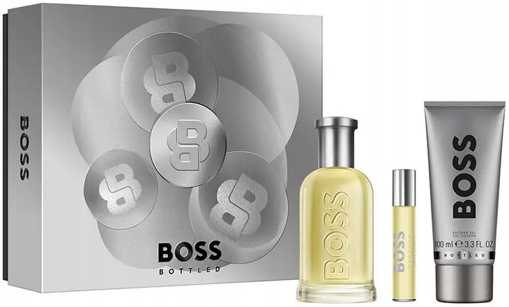HUGO BOSS BOTTLED NO 6 EDT 100ML + WATER TOILET 10ML + SHOWER GEL 100