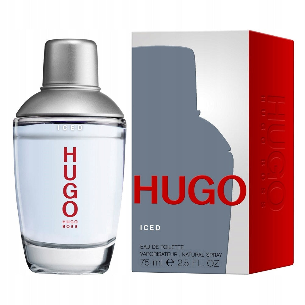 HUGO BOSS Iced Eau De Toilette for Men Perfume Men EDT Spray 75ml