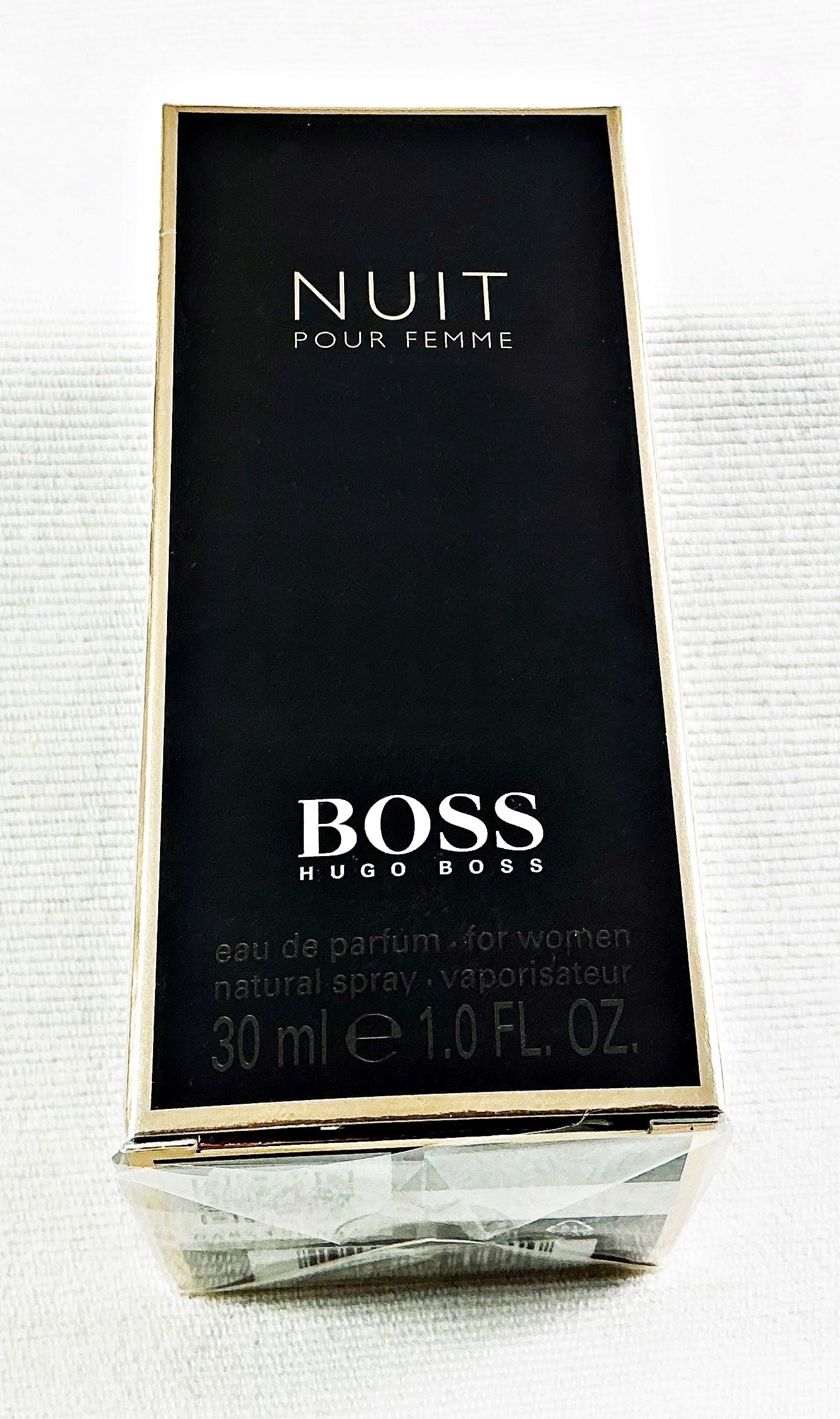 HUGO BOSS NUIT POUR FEMME 30 ML EAU DE PARFUM UNIQUE Packaging status original