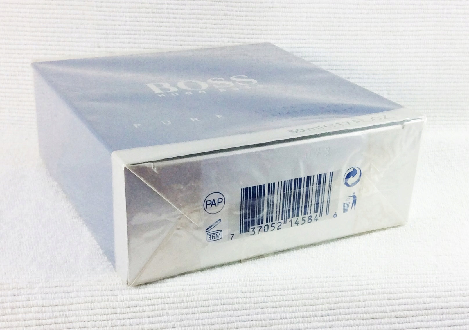 HUGO BOSS PURE 75 ML EAU DE TOILETTE UNIQUE Manufacturer code 737052145662