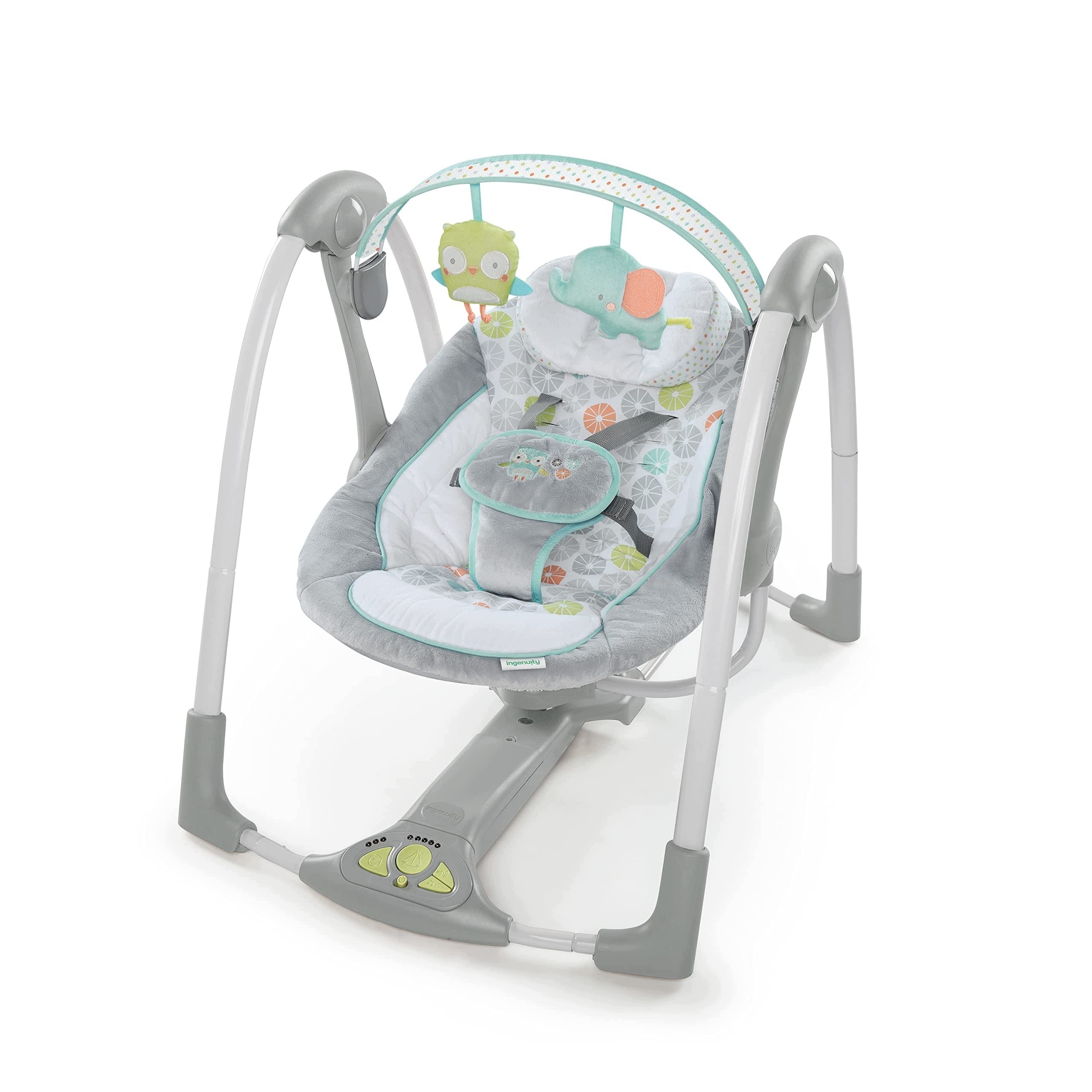 HUGS HOOTS FOLDABLE AND PORTABLE SWING FOR CHILDREN