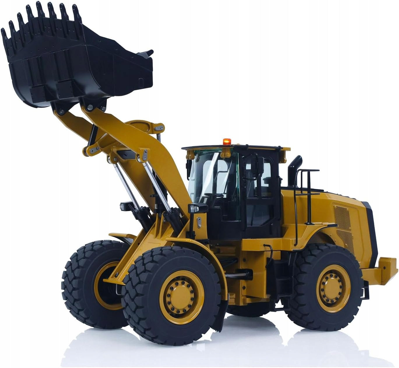 HUINA K966-100 CABOTELITE HYDRAULIC METAL WHEEL LOADER RC 1:16 Packaging status original