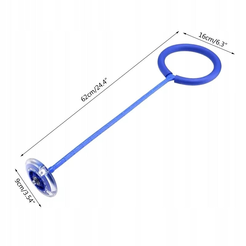 HULA HOOP LEG SKIPPER JUMP ROPE FOR CHILDREN CHILD + LED GLOWING Kid's age 3＋ years