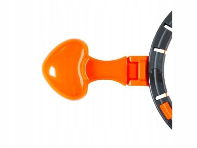 HULA HOOP WITH LCD SPEED COUNTER AND SLIMMING FOLDING WEIGHT Size universal
