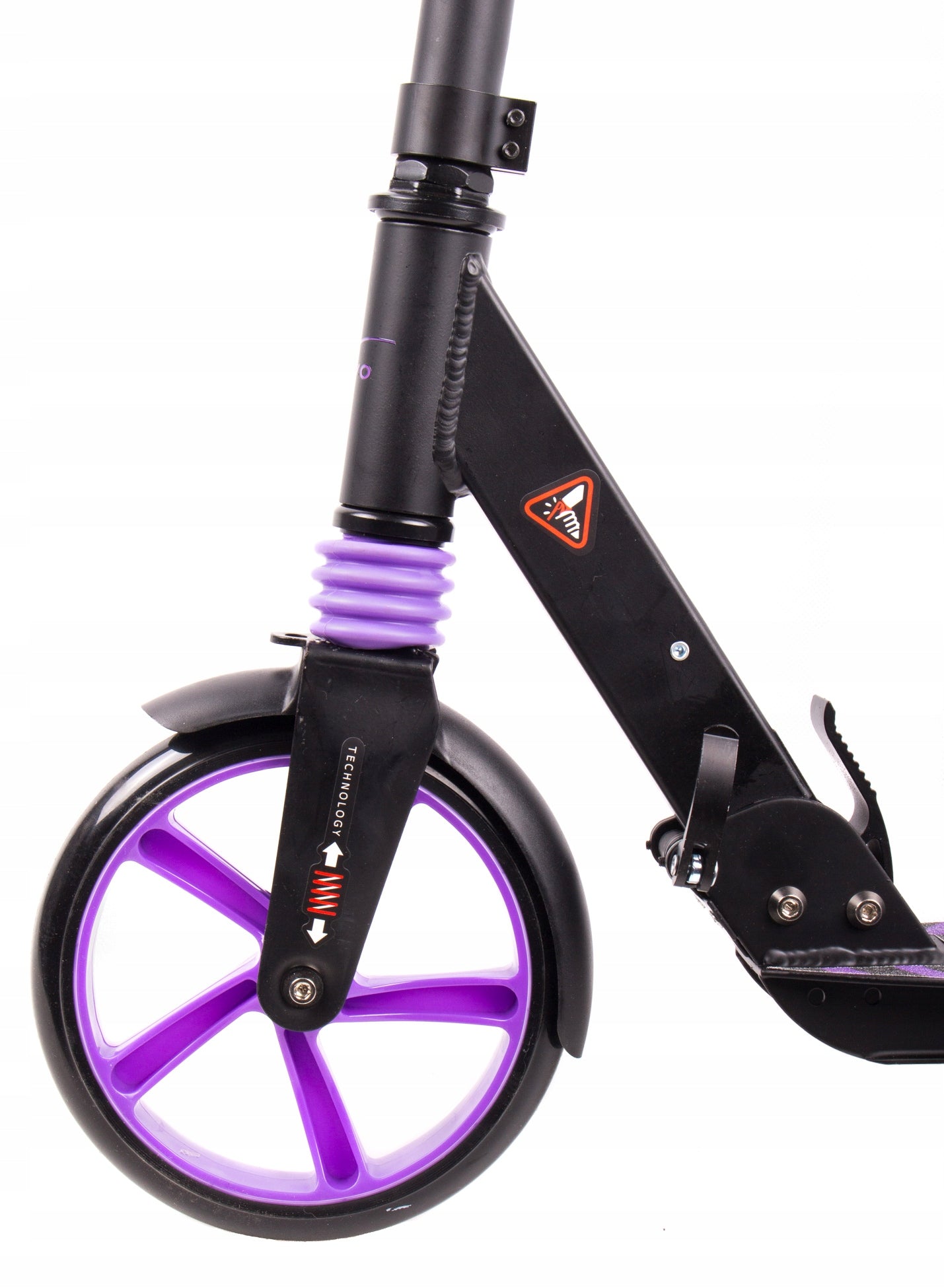 Paspirtukas su amortizatoriais Vivo SG-460 (spalva: violetinė/juoda) (4735188) 2025