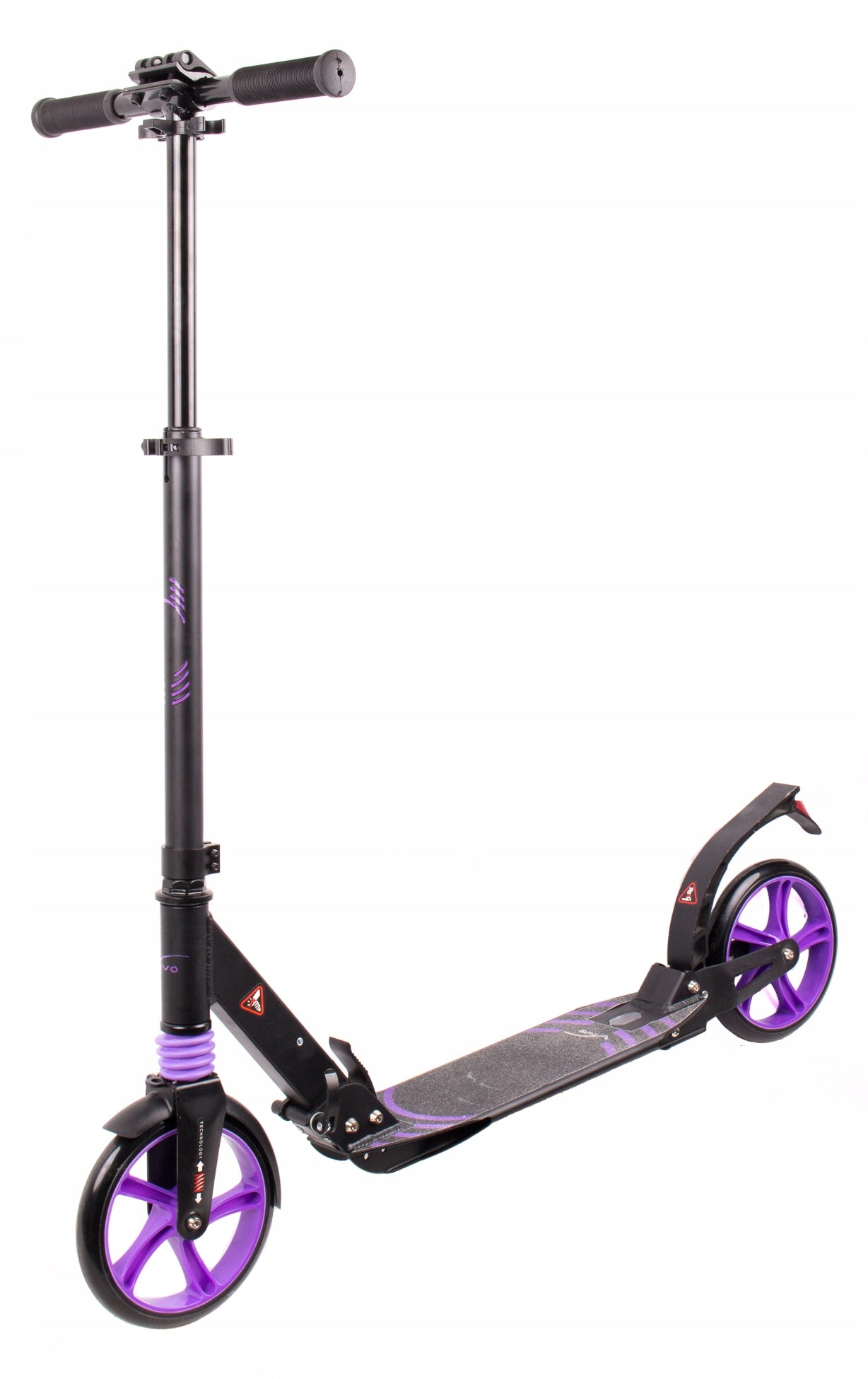 Paspirtukas su amortizatoriais Vivo SG-460 (spalva: violetinė/juoda) (4735188) 2025