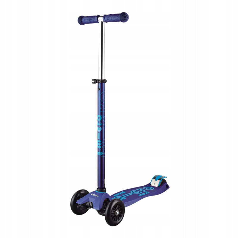 Dreirädriger Roller Micro Maxi Deluxe Marineblau 