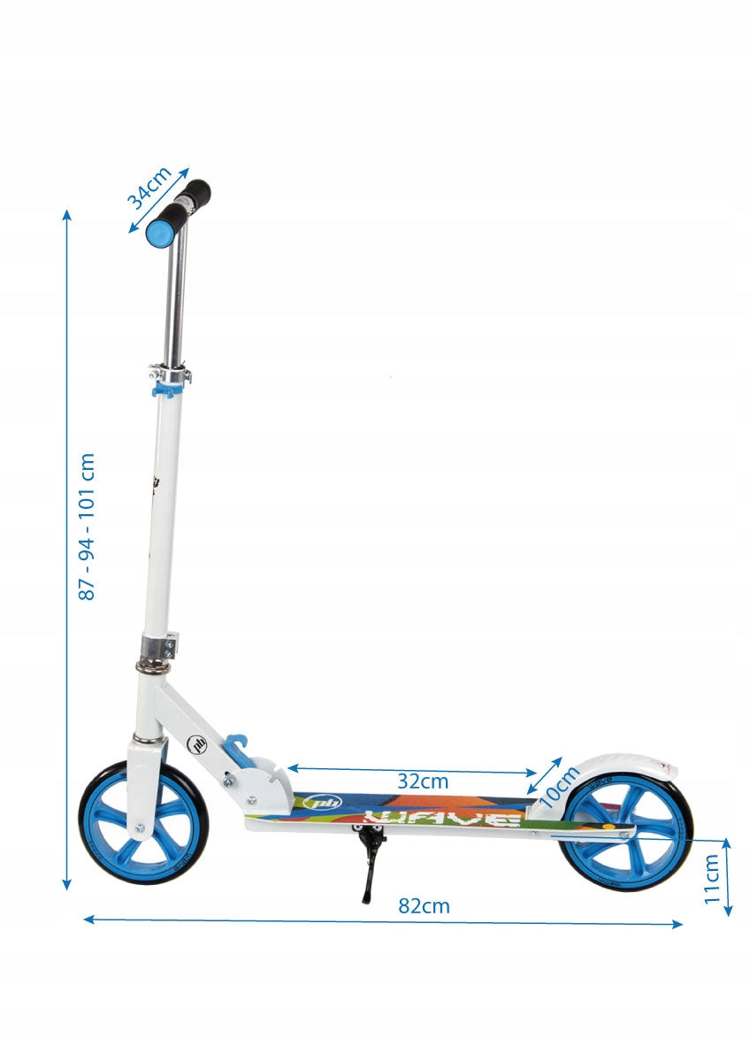 Paspirtukas PB Wave PowerBlade, white
