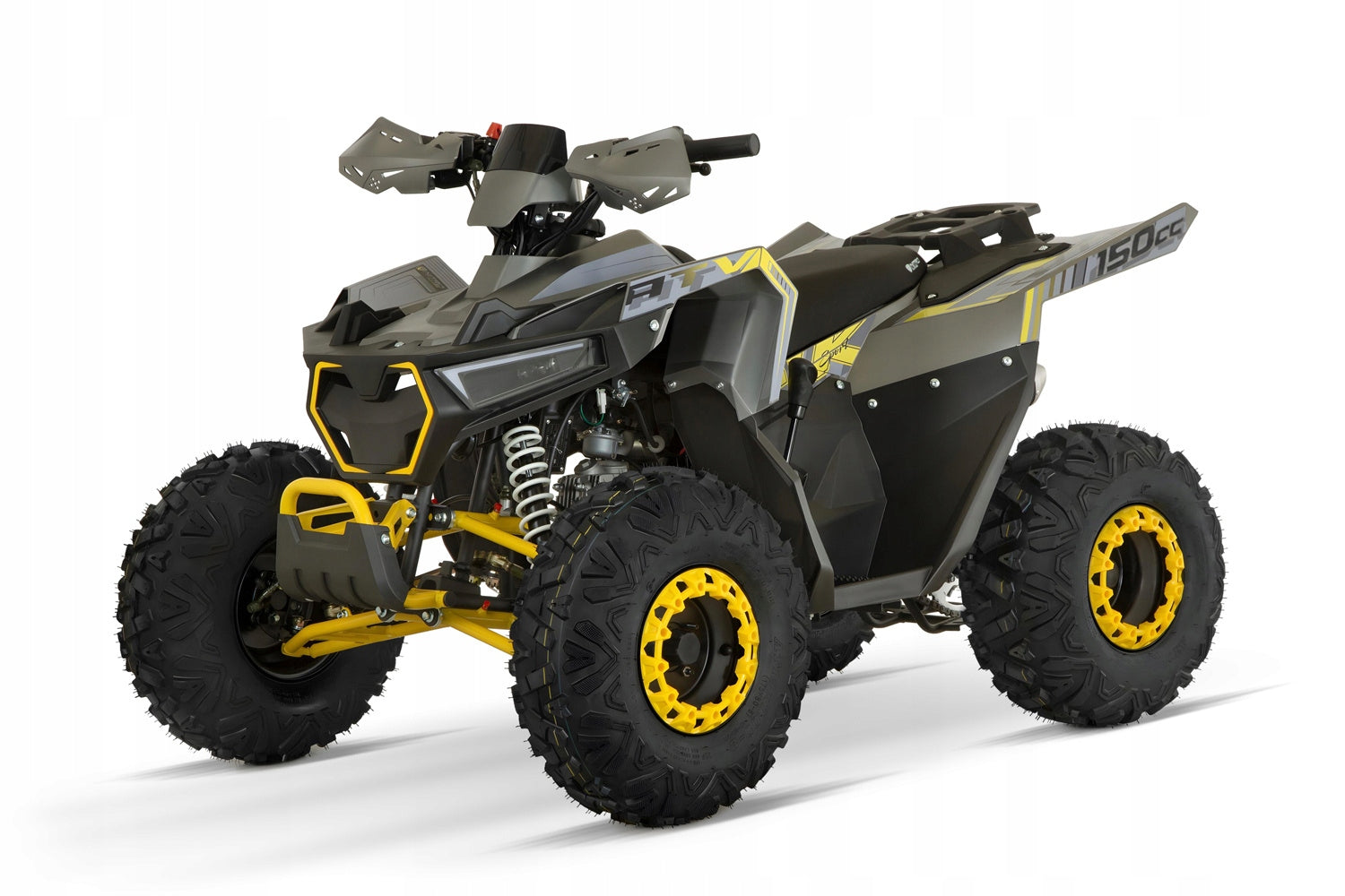 HULK 150CC AUTOMATIC WHEEL 8 RS-LINE matt grey - yellow