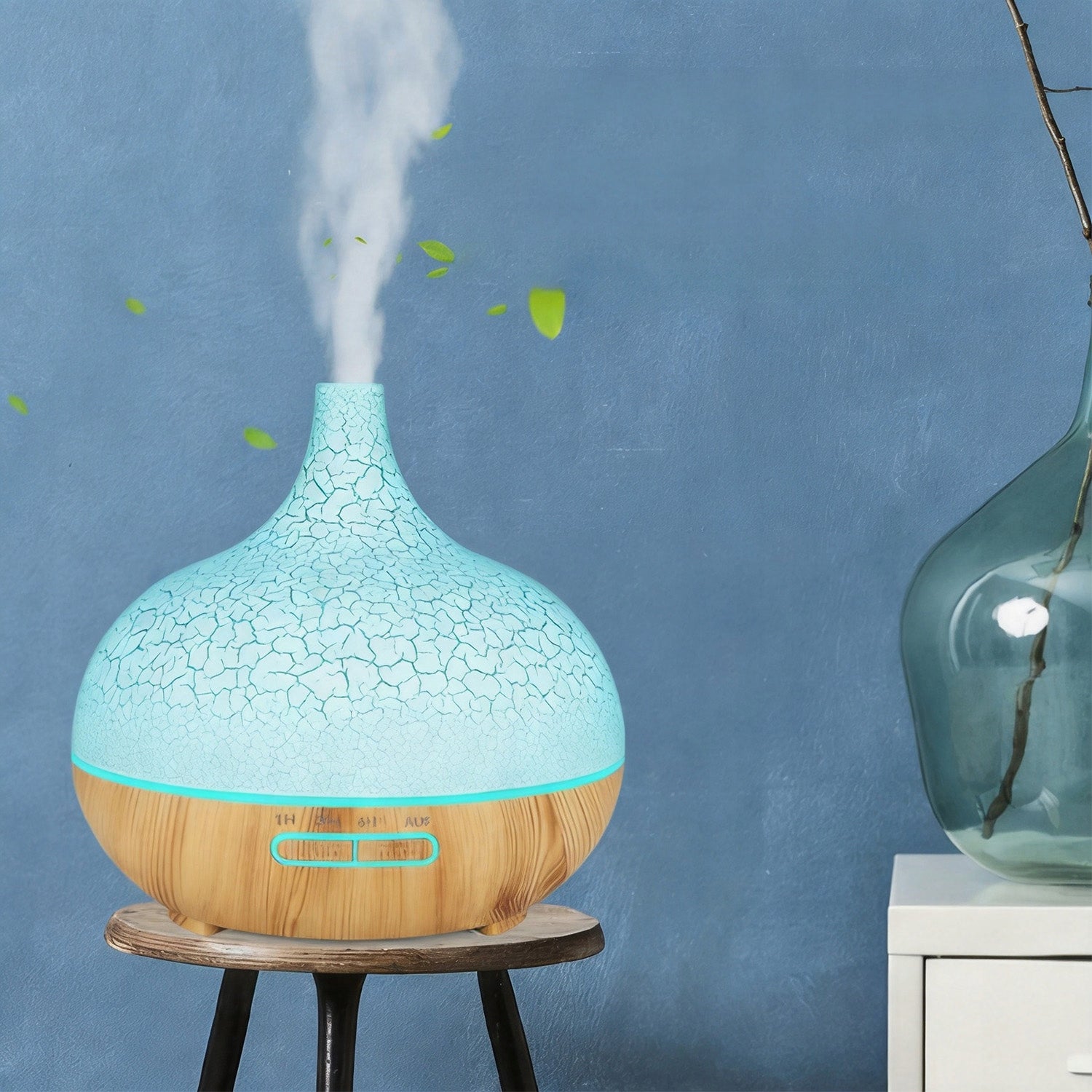 HUMIDIFIER 500ML AROMA DIFFUSER LED REMOTE TIMER AROMATHERAPY Brand no brand