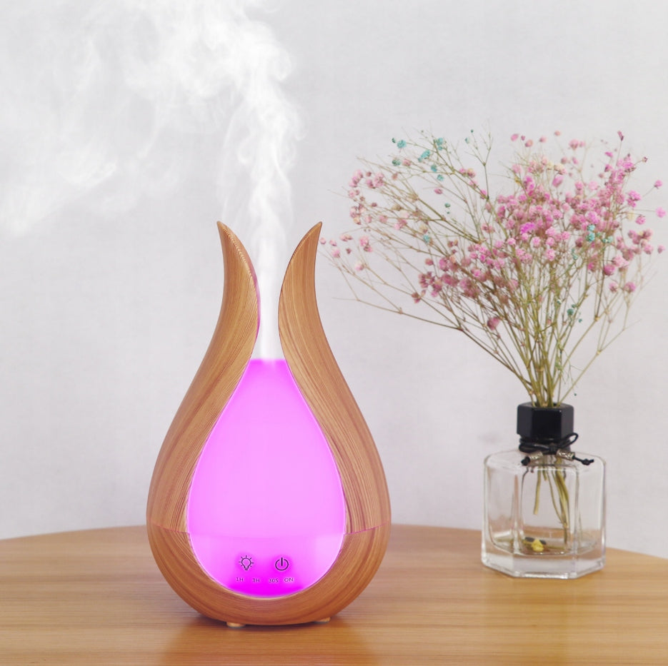 HUMIDIFIER ADJUSTABLE LAMP AROMA DIFFUSER GIFT COLORS MIX Type steam humidifier
