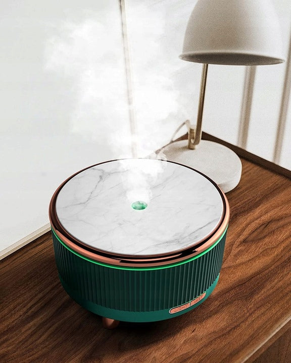 HUMIDIFIER AROMA DIFFUSER AROMATHERAPY LED LAMP + REMOTE CONTROL Performance 300 ml/h