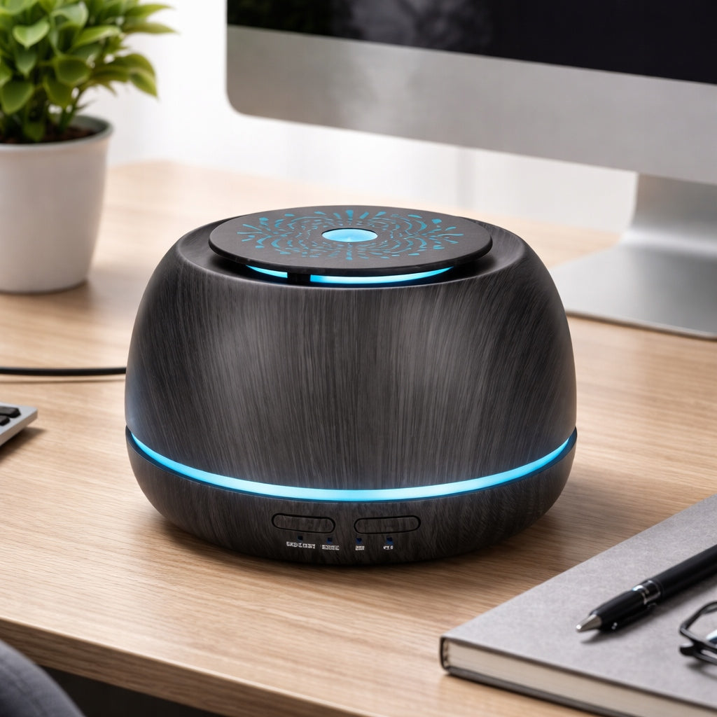 HUMIDIFIER AROMA DIFFUSER AROMATHERAPY NIGHT LIGHT LED REMOTE CONTROL Medical device no