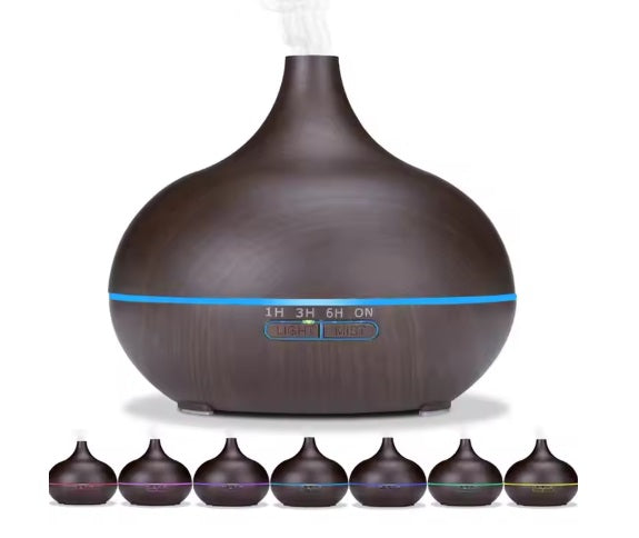HUMIDIFIER AROMA DIFFUSER FOR ESSENTIAL OILS AROMATHERAPY LED Brand Easy Home