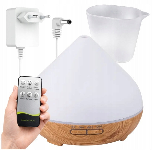 HUMIDIFIER AROMA DIFFUSER FOR ESSENTIAL OILS AROMATHERAPY LED