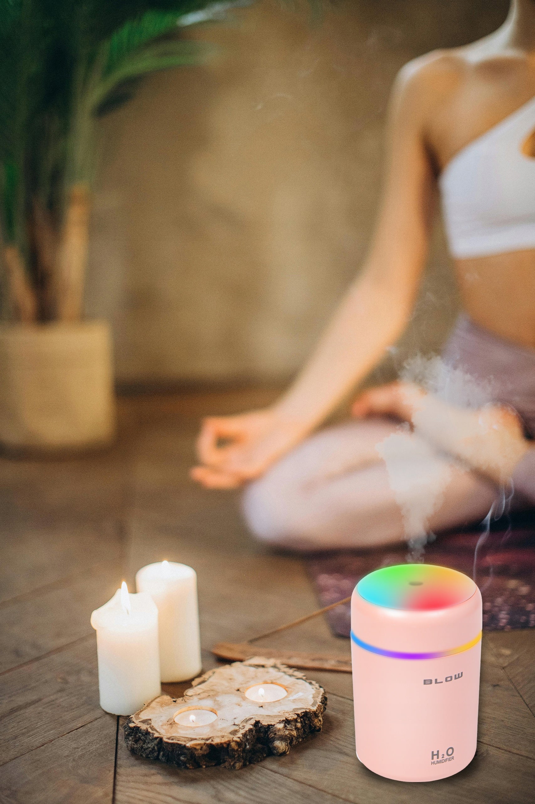 HUMIDIFIER AROMA DIFFUSER MINI NIGHT LIGHT RGB AROMATHERAPY EAN (GTIN) 5900804142256